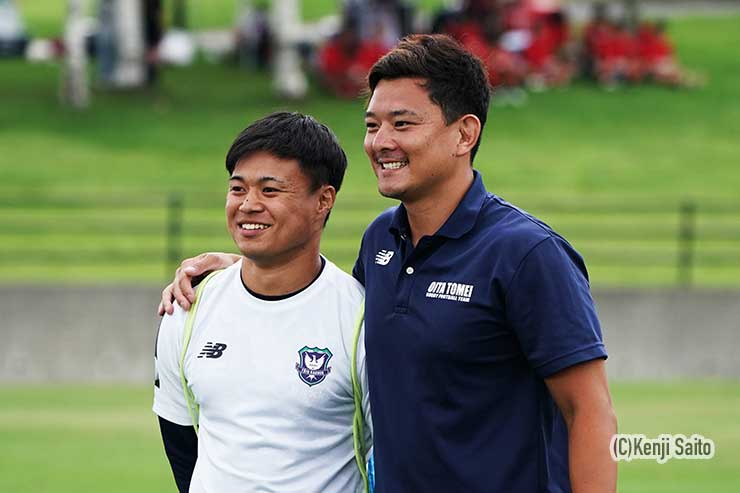 母校・桐蔭学園のセブンズアドバイスコーチを務めた小西泰聖