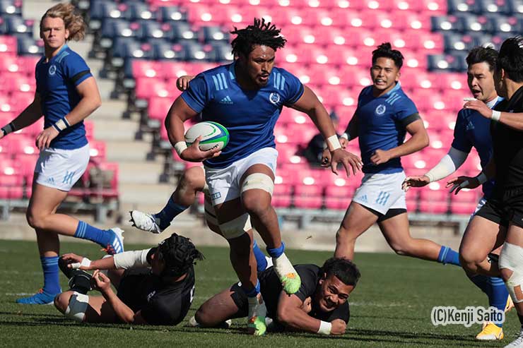 東海大時代は、武藤ゆらぎ（イーグルス）らとプレーした。