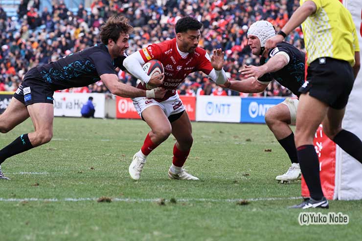 リッチー・モウンガの逆転トライ