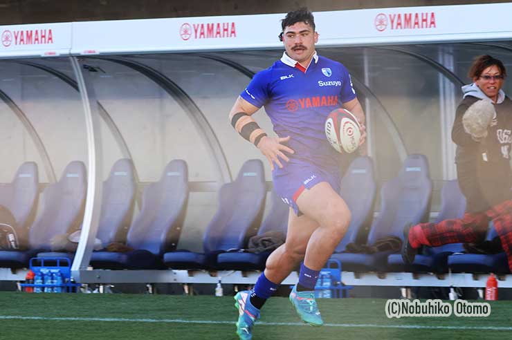 静岡WTBテファレのトライ