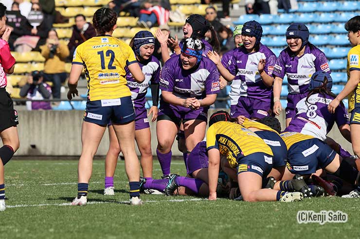 前半30分櫻井綾乃のトライ