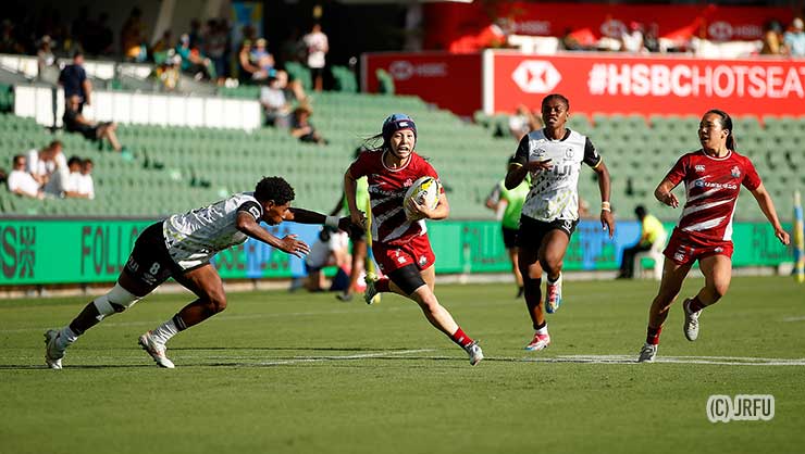 豪脚を発揮して後半70m独走トライを決めた吉野舞祐