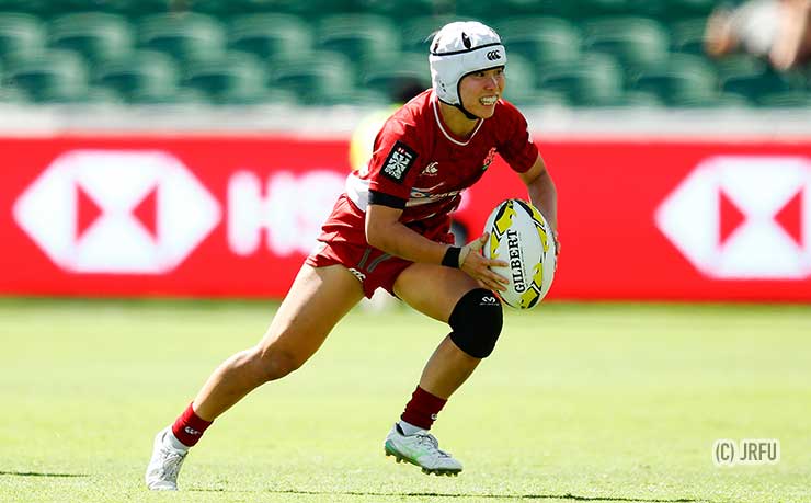 国際級のステップとスピードをアピールした小西春菜