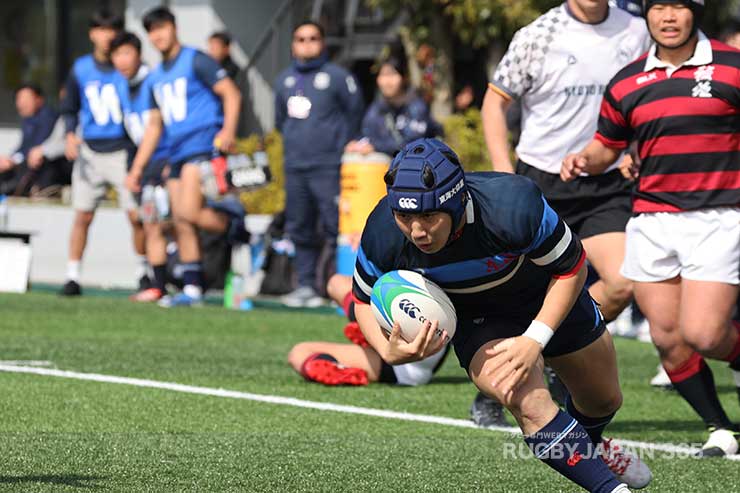 石原瑠聖の先制トライ