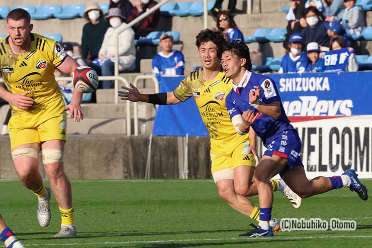 途中出場でゲームをテンポアップさせた静岡SH細矢