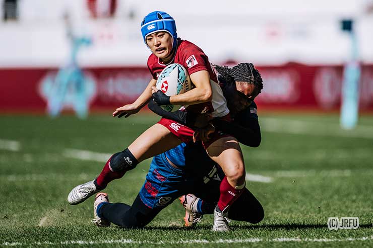 突破を図る堤ほの花