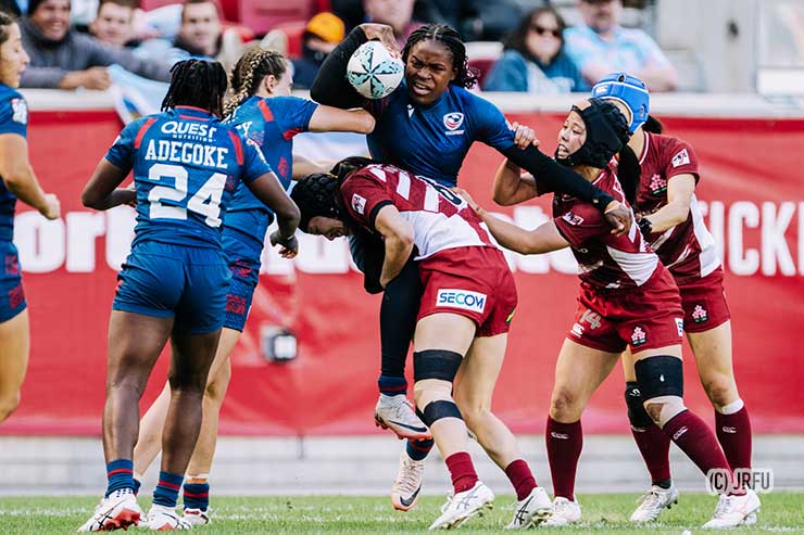 永田花菜のタックル