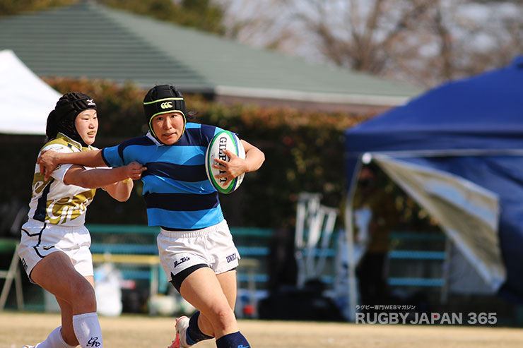 サクラフィフティーン、CTB小林花奈子の独走トライでリードを広げた。