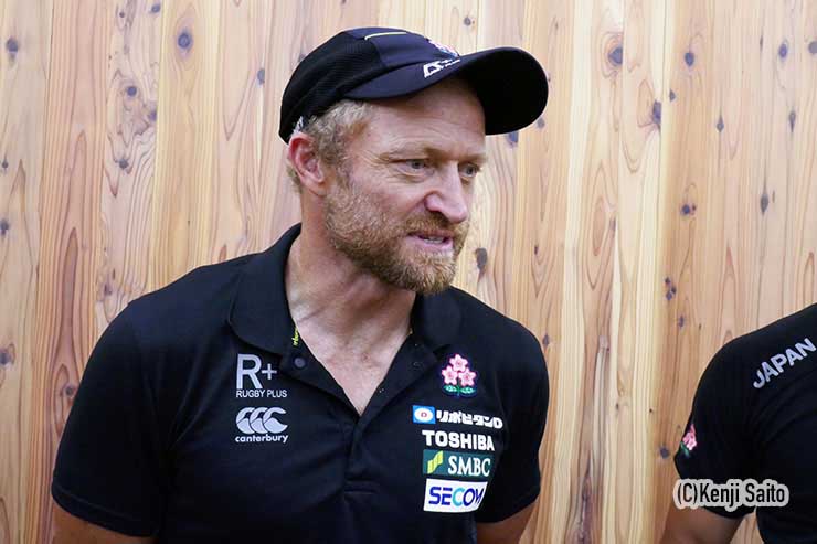 トニー・ブラウンHC兼日本代表コーチ
