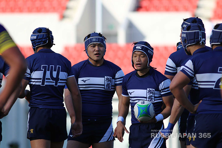 桐蔭・佐藤はスクラムを選択
