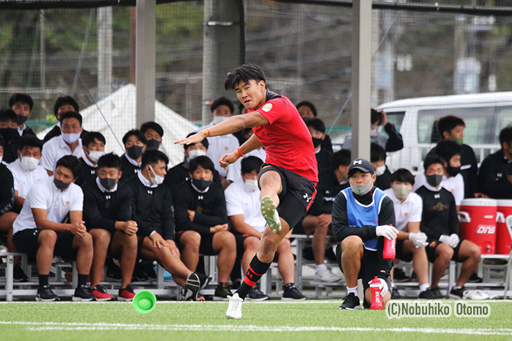 帝京FB奥村が2位以下を大きく引き離した。