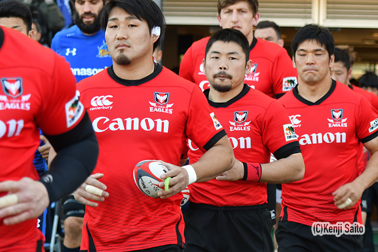 古巣との対戦となった田中史朗「100%キヤノンにコミットしているので意識しないように