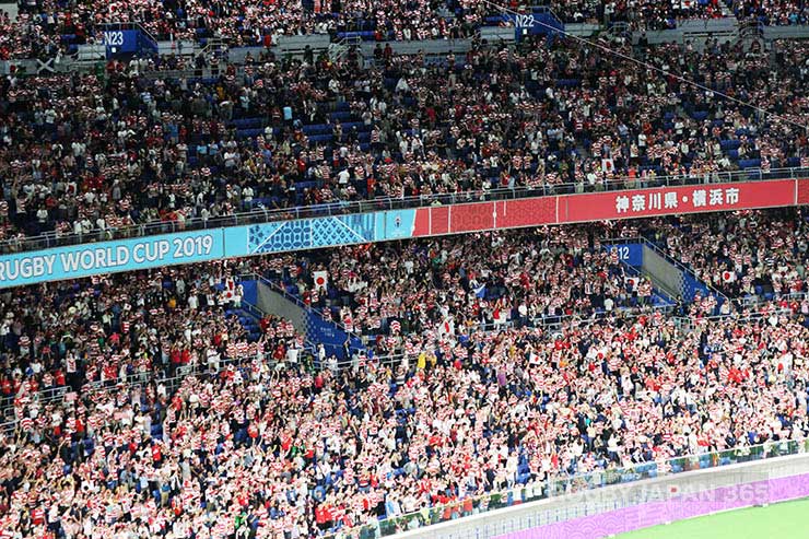 横浜国際競技場には67,666人が駆けつけた。