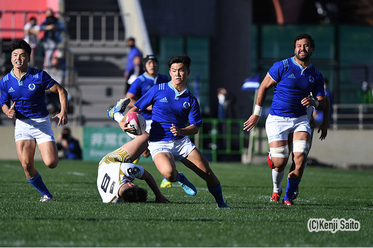 WTB谷口宜顕(1年生)のゲインからチャンスをつくる