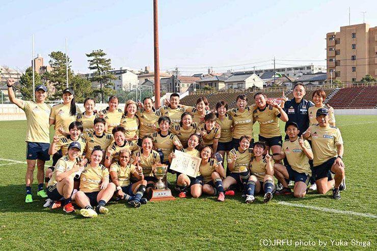 2月21日に開催された全国大会で所属する三重パールズが優勝
