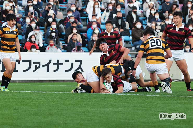 SH宮尾が貴重な追加トライ。