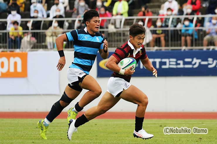 1年生SH宮尾が初戦に続きトライ
