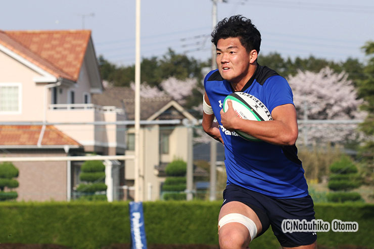 成長著しい、福井翔大