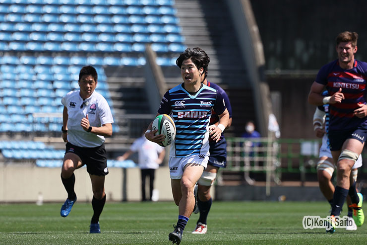 サニックスはSH藤井が抜けゲインするともトライにはつなげることができない。