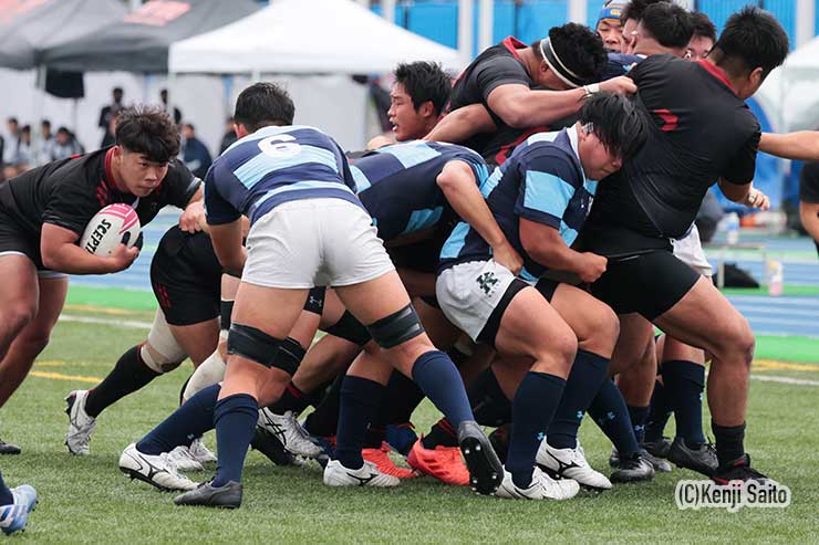 首位・東海大と同じく全勝で2位の日大。